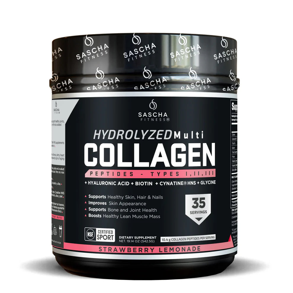 Colágeno Hidrolizado sabor Strawberry Lemonade – Sascha Fitness