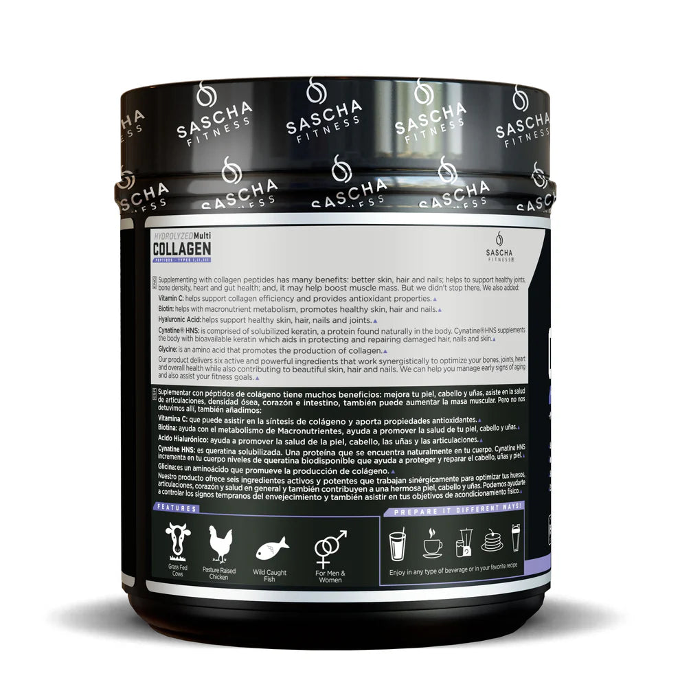 Colágeno Hidrolizado sabor Chocolate – Sascha Fitness