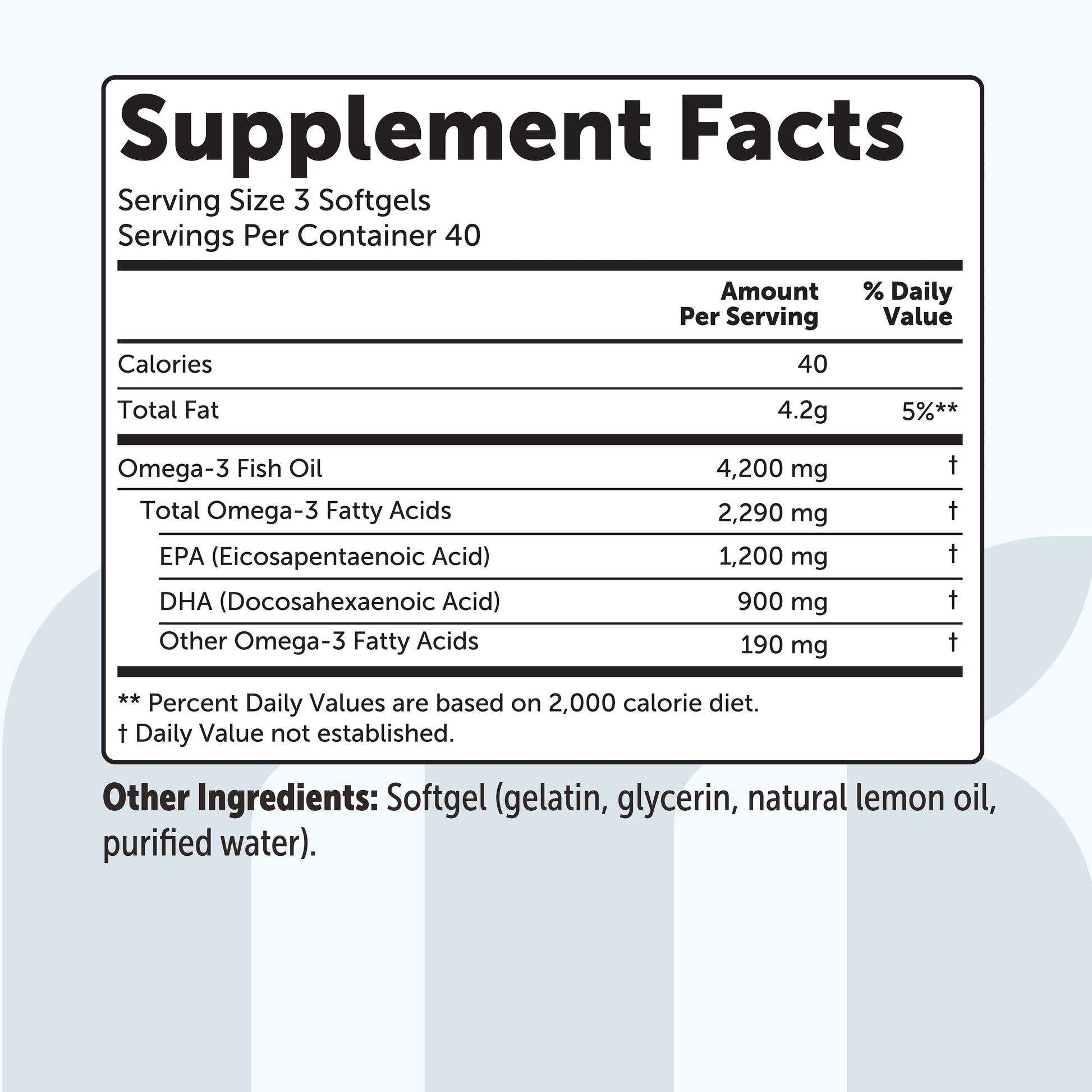 Aceite de Pescado Omega-3 Triple Fuerza - Micro Ingredients