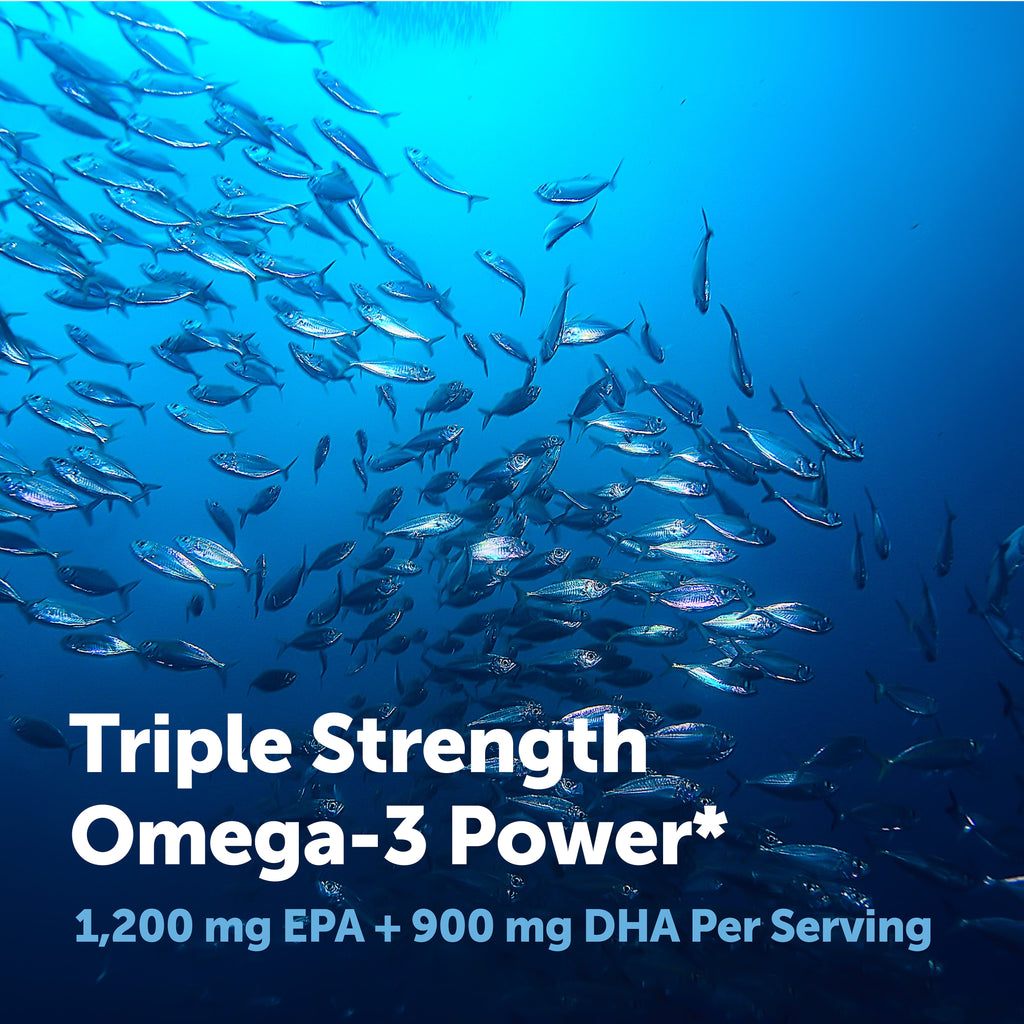 Aceite de Pescado Omega-3 Triple Fuerza - Micro Ingredients