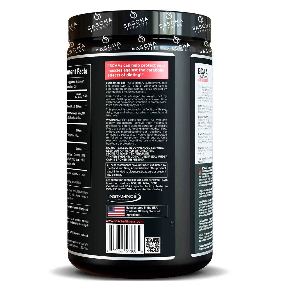 BCAA Sabor Sandía – Sascha Fitness