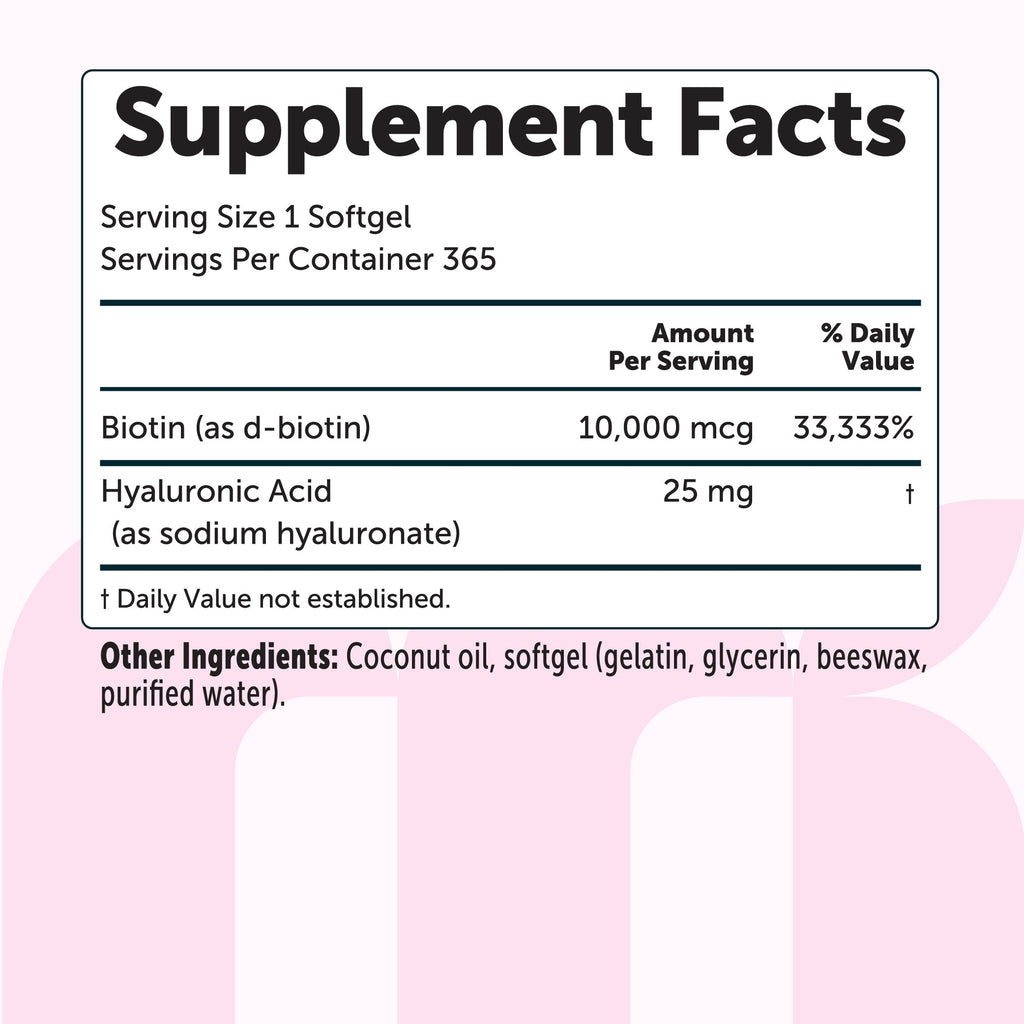Biotina con Ácido Hialurónico - Micro Ingredients