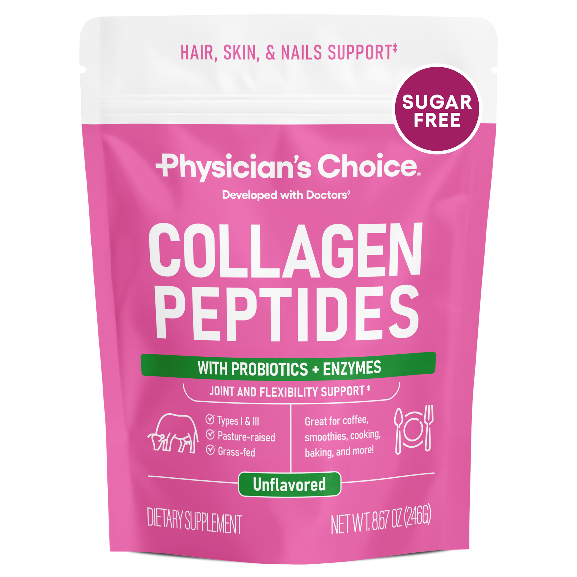 Péptidos de Colágeno en Polvo - Physician's Choice