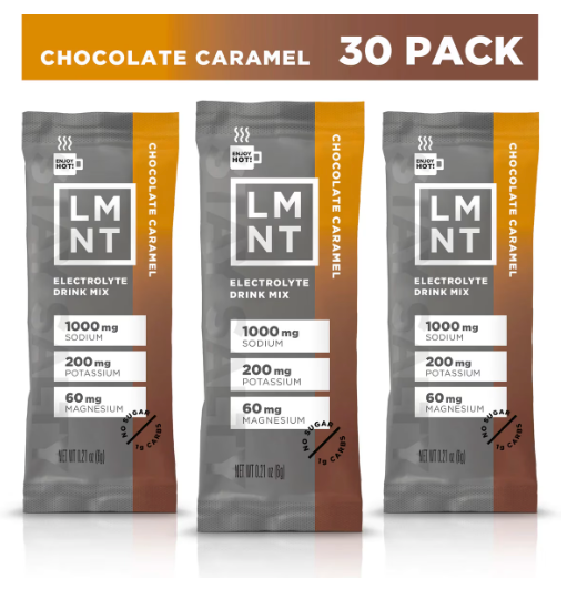 Electrolitos Drink Mix Chocolate Caramelo x30 - LMNT
