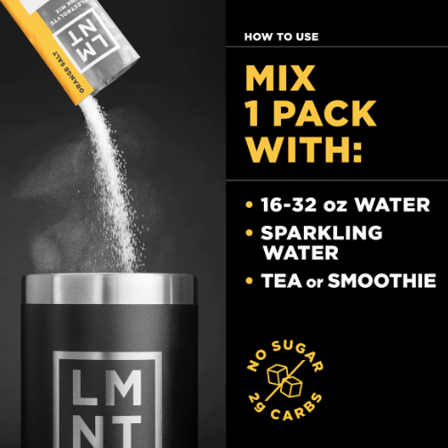 Electrolitos Drink Mix Naranja x30 - LMNT