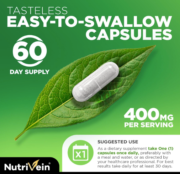 DIM 400 mg (Diindolilmetano) - 120 cápsulas - Nutrivein