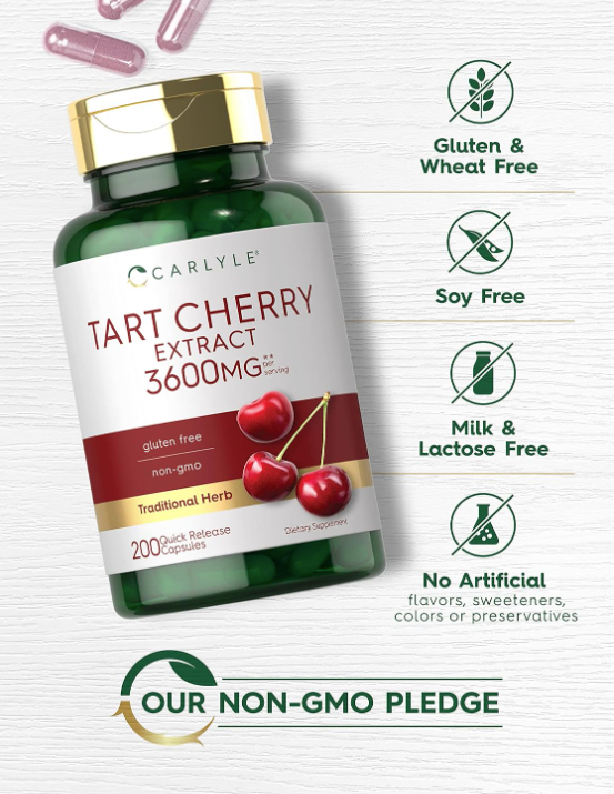 Tart Cherry 3600mg - Carlyle