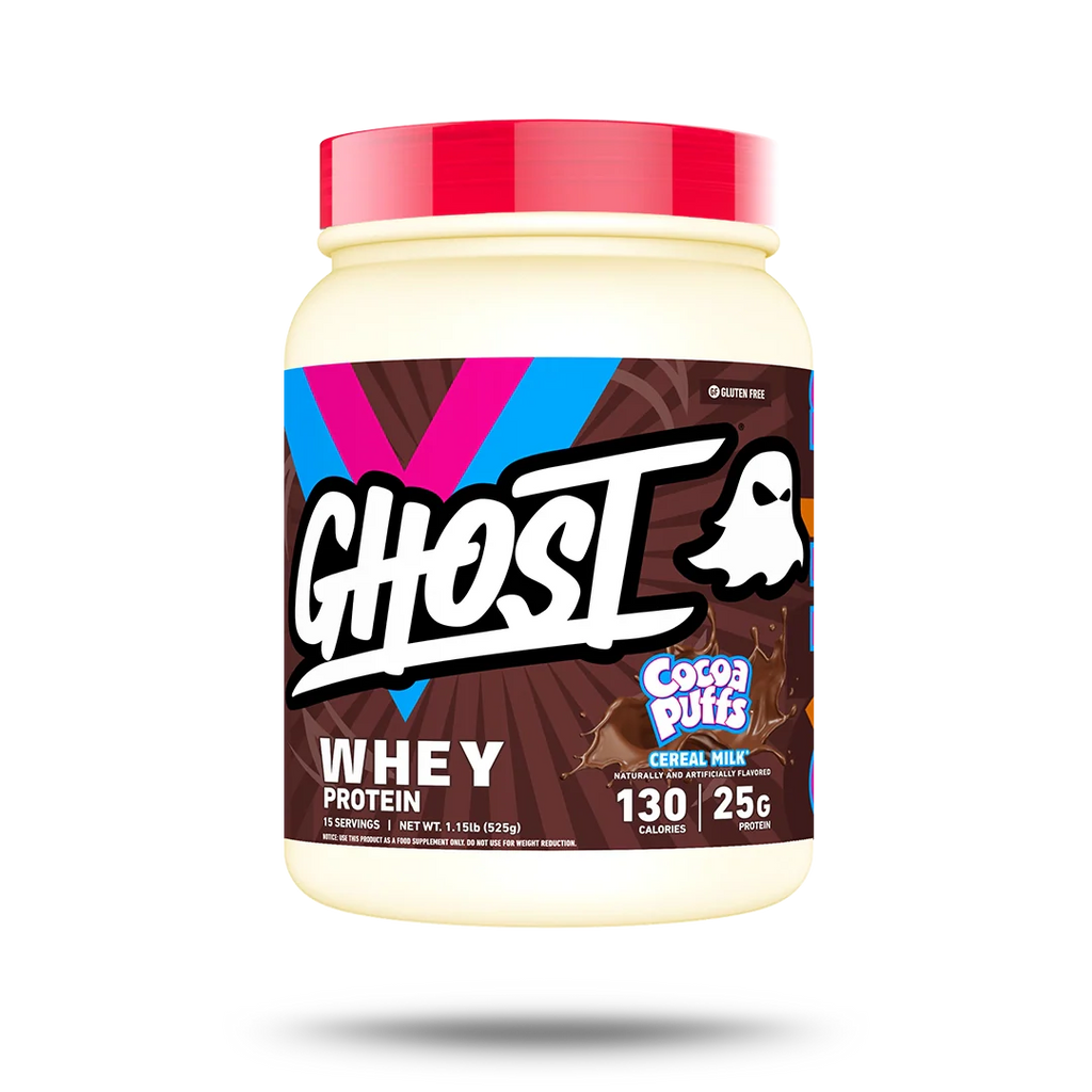Whey 1LB x COCOA PUFFS™ Leche de Cereal - GHOST