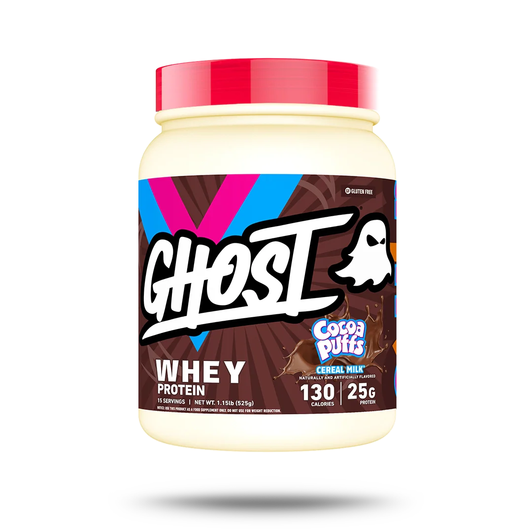 Whey 1LB x COCOA PUFFS™ Leche de Cereal - GHOST