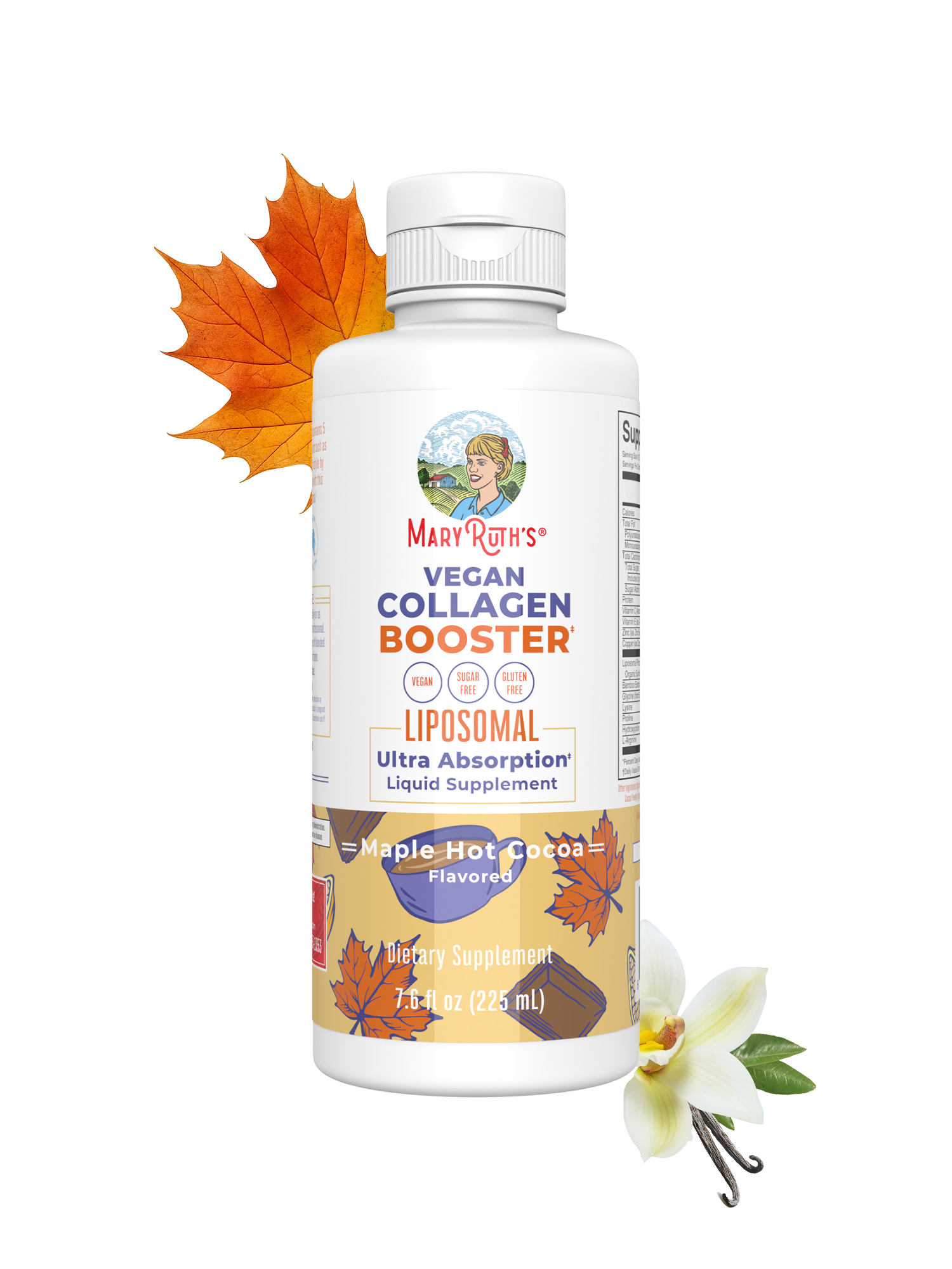 Impulsor de Colágeno Vegano Liposomal - MaryRuth Organics