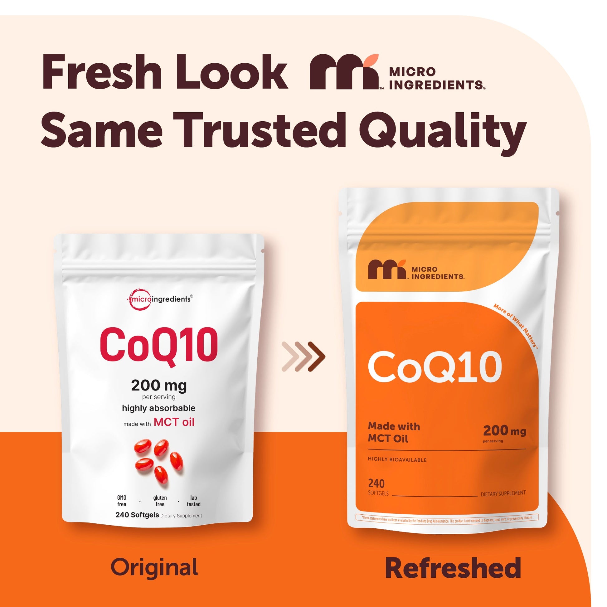 CoQ10 con Aceite MCT de Coco - Micro Ingredients
