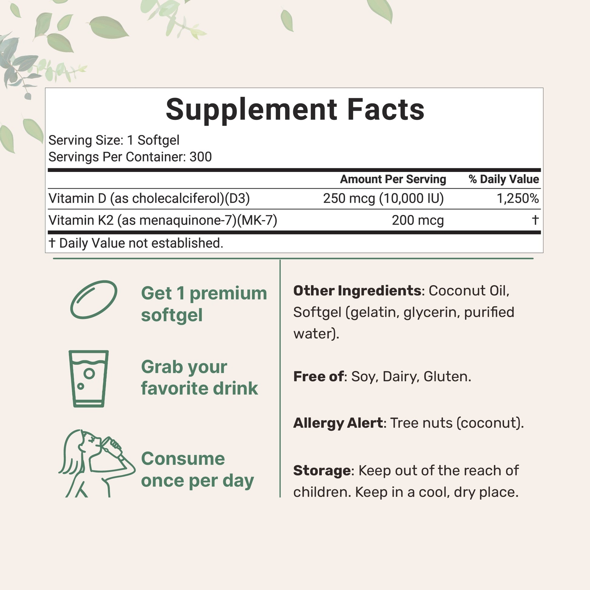 Vitamina D3 K2 - Micro Ingredients