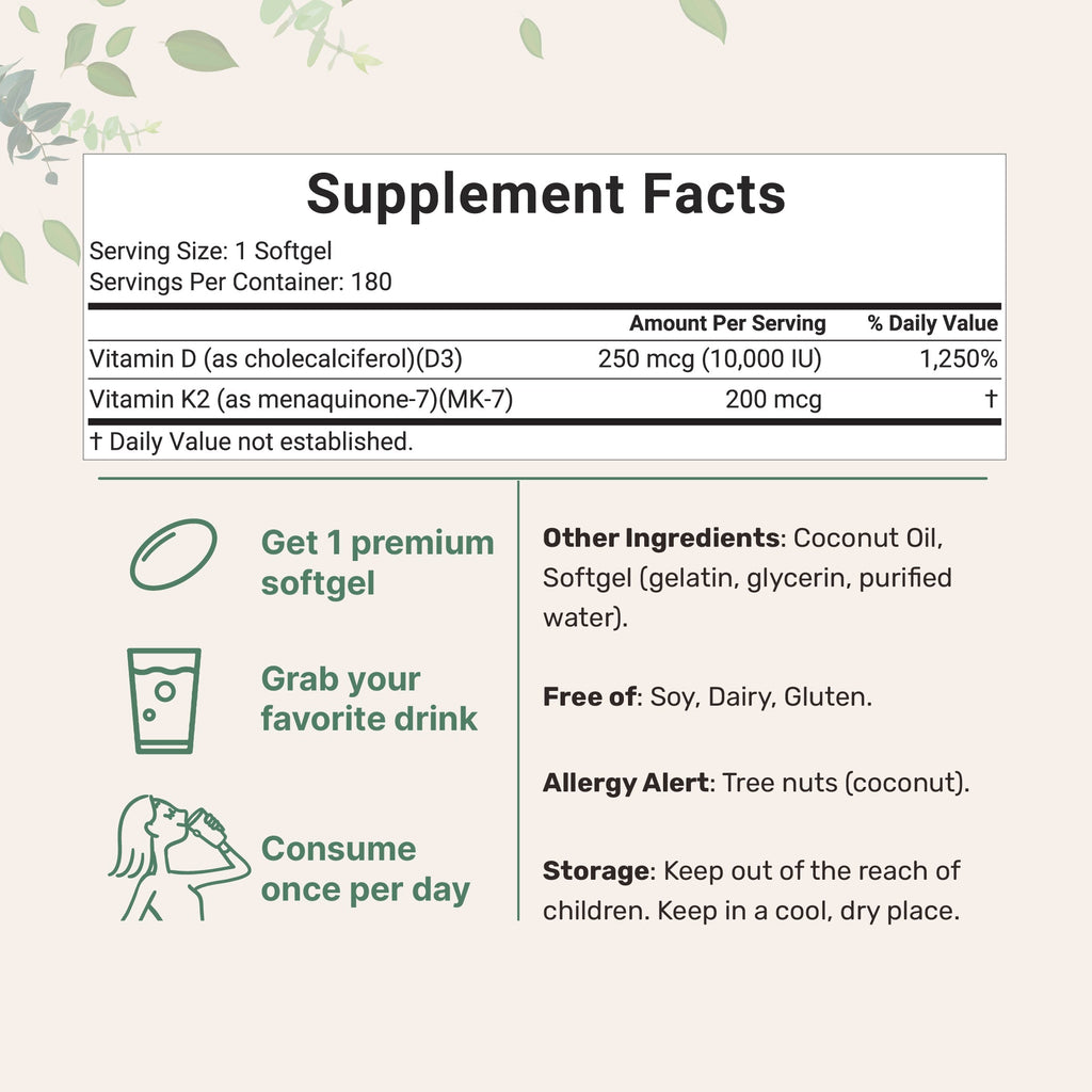 Vitamina D3 K2 - Micro Ingredients