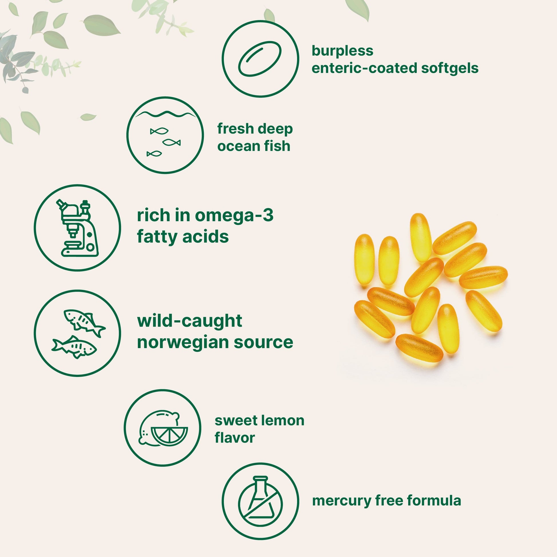 Aceite de Pescado Omega-3 DHA - Micro Ingredients