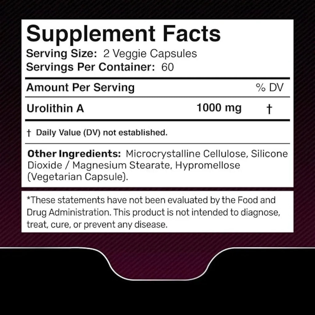 Urolitina A 1000mg  - WELLNESS LABSRX⚡