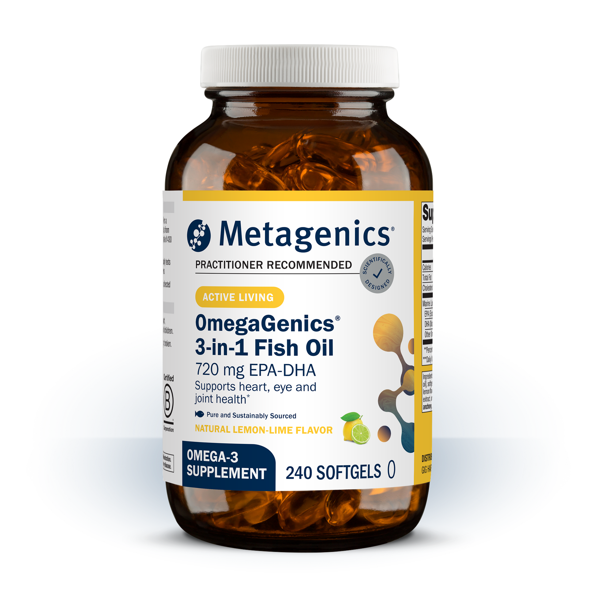 OmegaGenics® Fish Oil EPA-DHA 720 mg 0