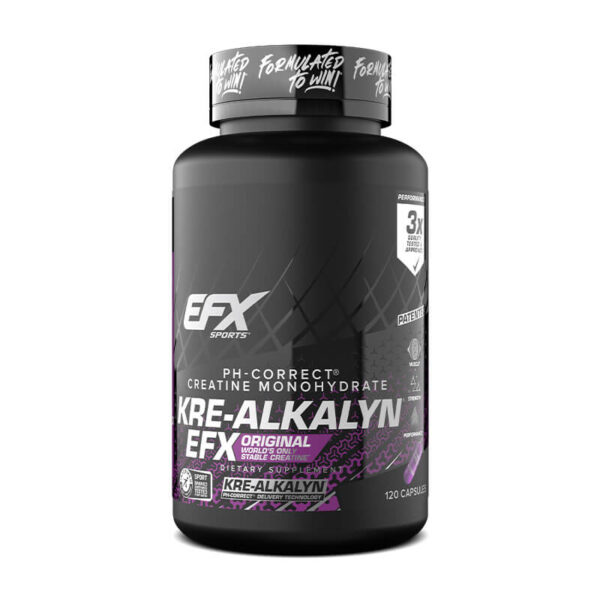 Kre Alkalyn EFX – Creatina Cápsulas pH-Correct para Máximo Rendimiento - EFX Sports