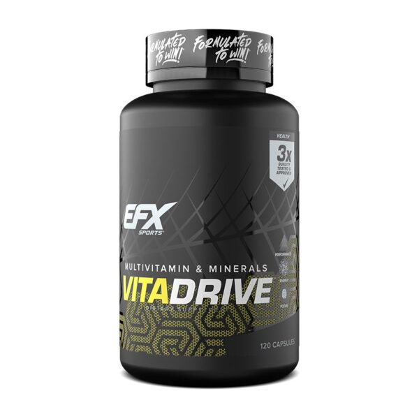 VitaDrive – Multivitamínico Premium para Atletas de Alto Rendimiento - EFX Sports