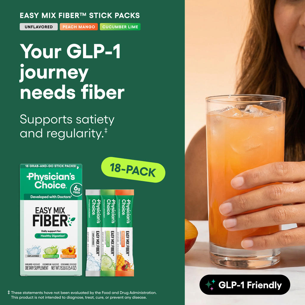 Fibra Soluble Easy Mix en Sobres - Physician's Choice