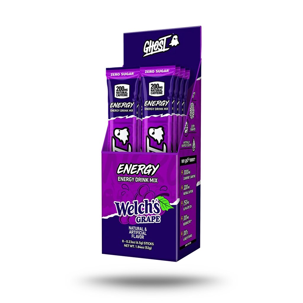 Sticks Energéticos 8-Pack x WELCH'S® Uva - GHOST