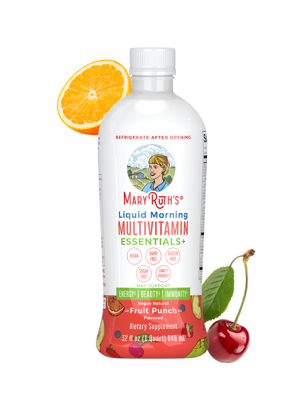 Multivitamínico Líquido Matutino Essentials+ - MaryRuth Organics