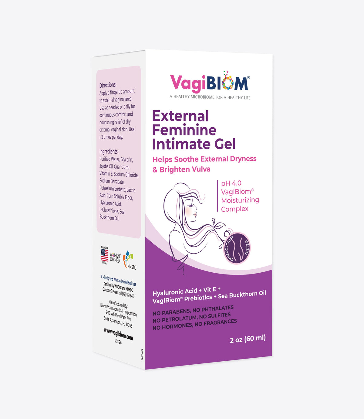 Gel Íntimo Femenino Externo - VagiBiom