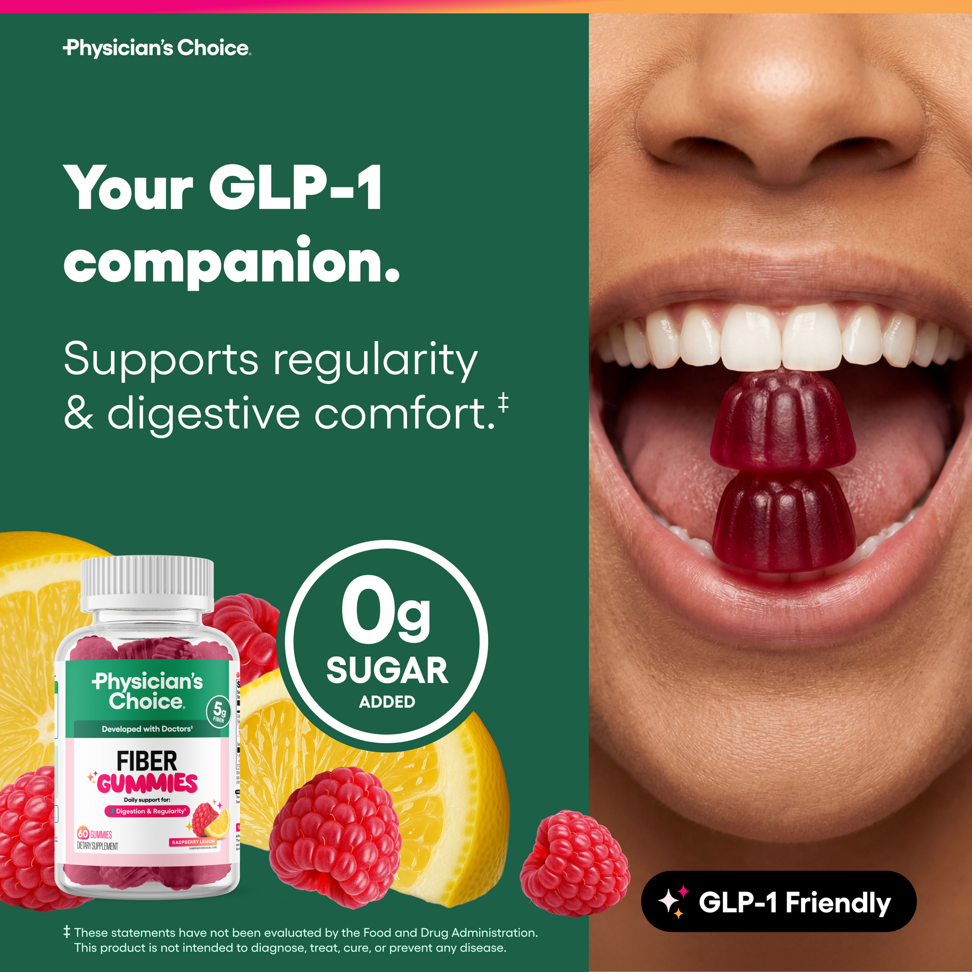 Gomitas de Fibra - Physician's Choice