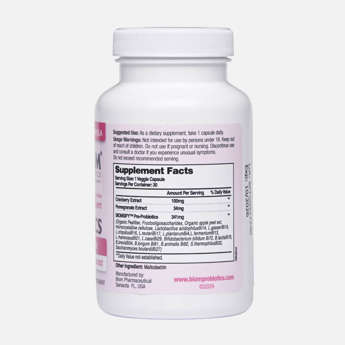 Probióticos de Soporte Femenino - VagiBiom
