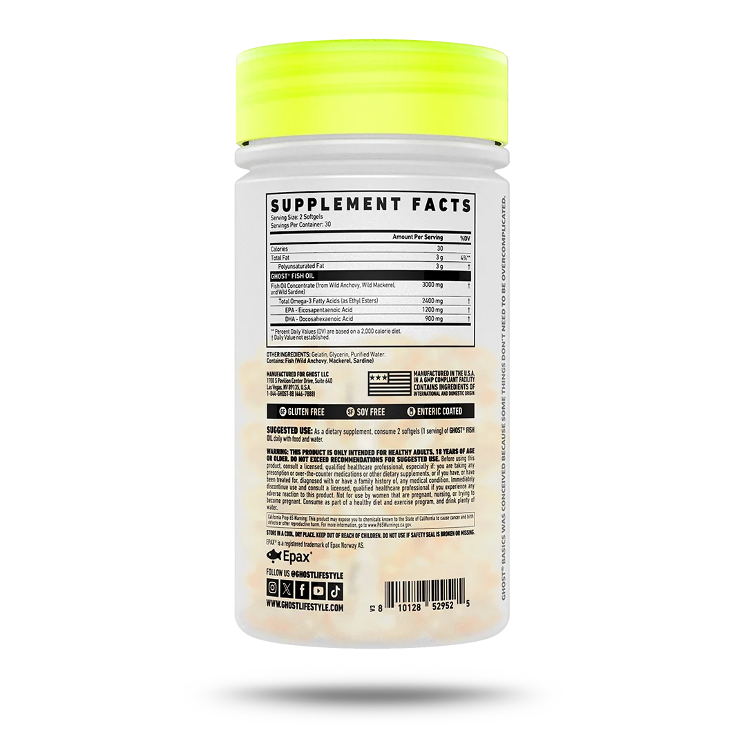 Basics Aceite de Pescado - GHOST