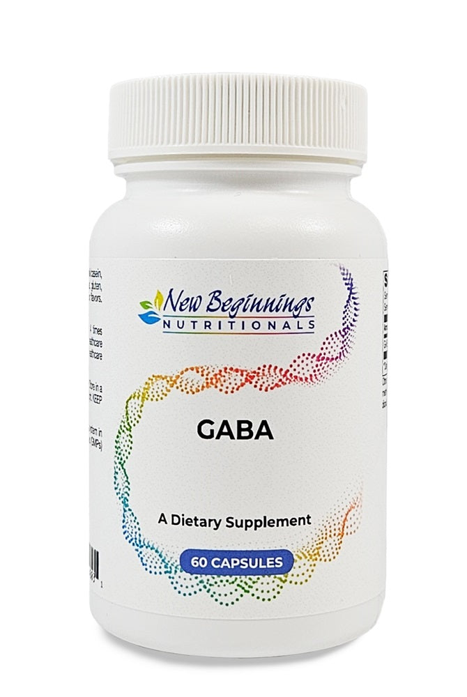 GABA (60 cápsulas) - New Beginnings