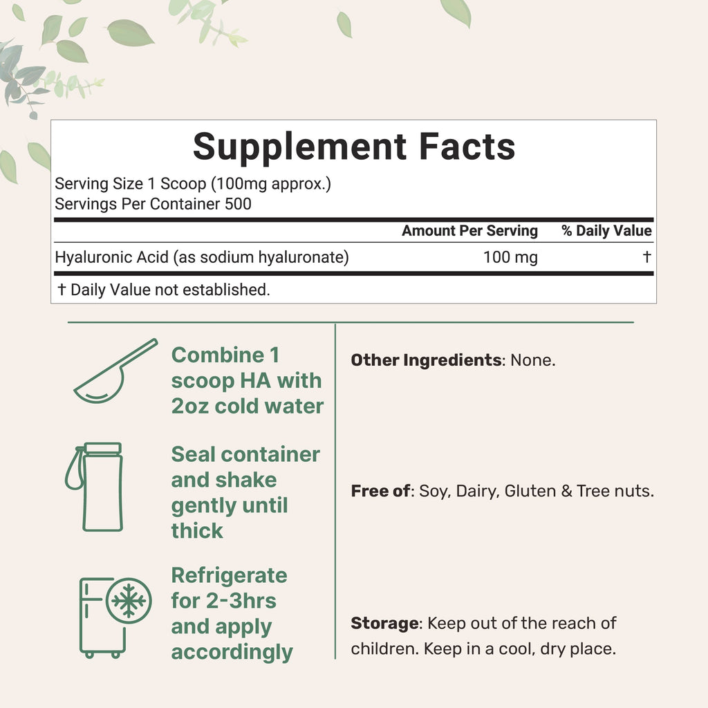Polvo de Ácido Hialurónico - Micro Ingredients