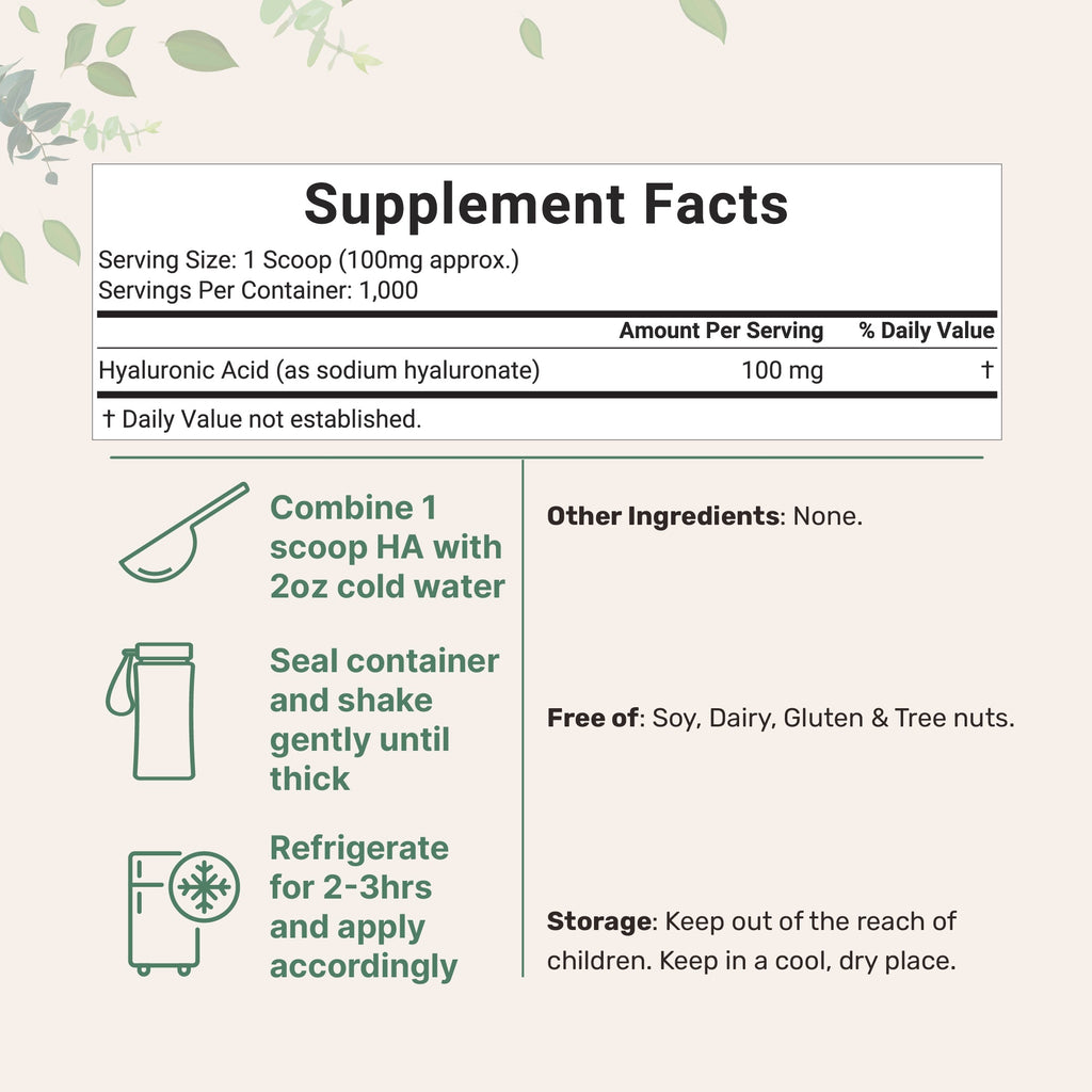 Polvo de Ácido Hialurónico - Micro Ingredients