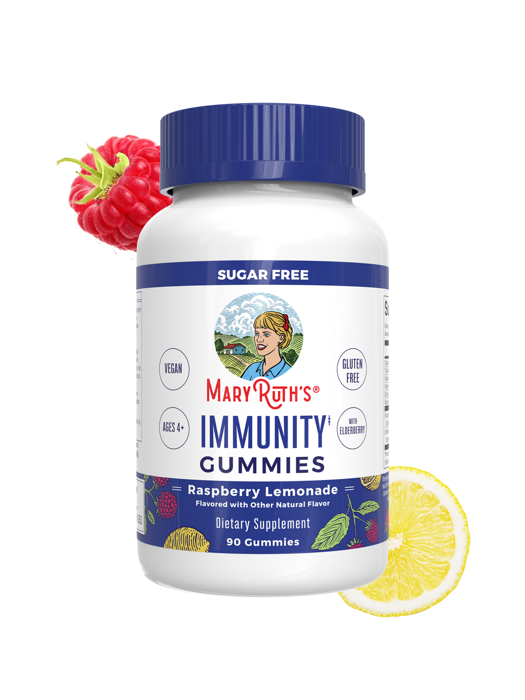 Gomitas de Inmunidad Sin Azúcar - MaryRuth Organics