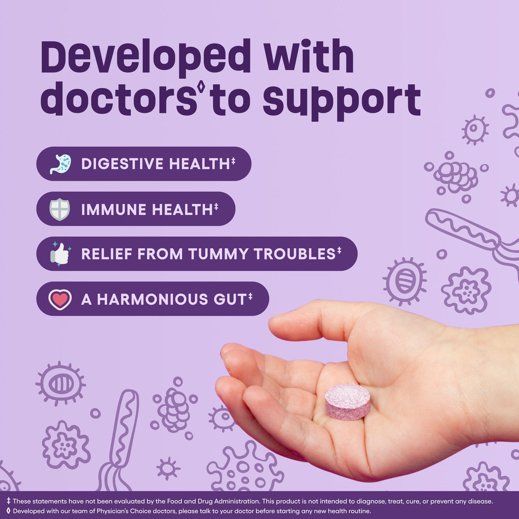 Probiótico Masticable para Niños - Physician's Choice