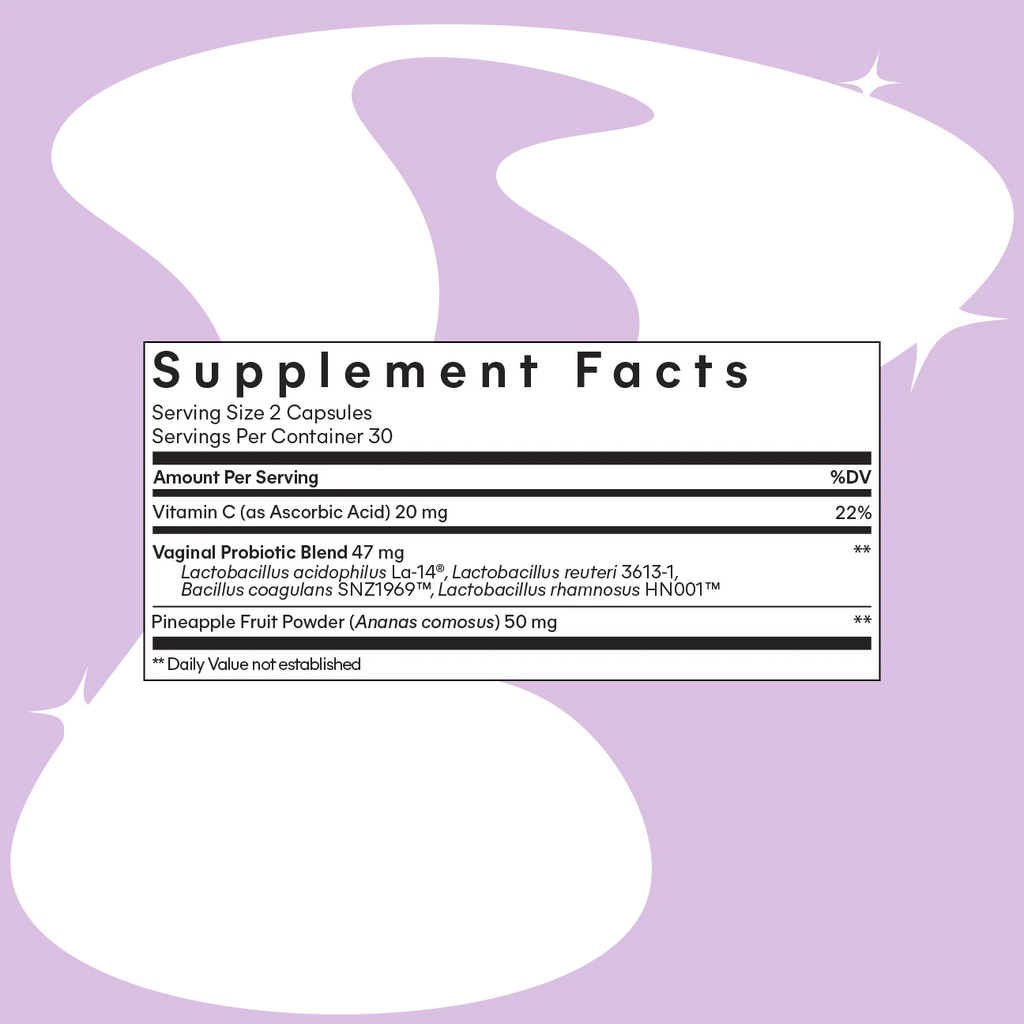 Purr — Vaginal Health Probiotic Capsules - Lemme