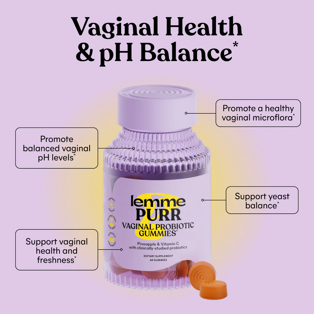 Purr — Vaginal Health Probiotic Gummies - Lemme
