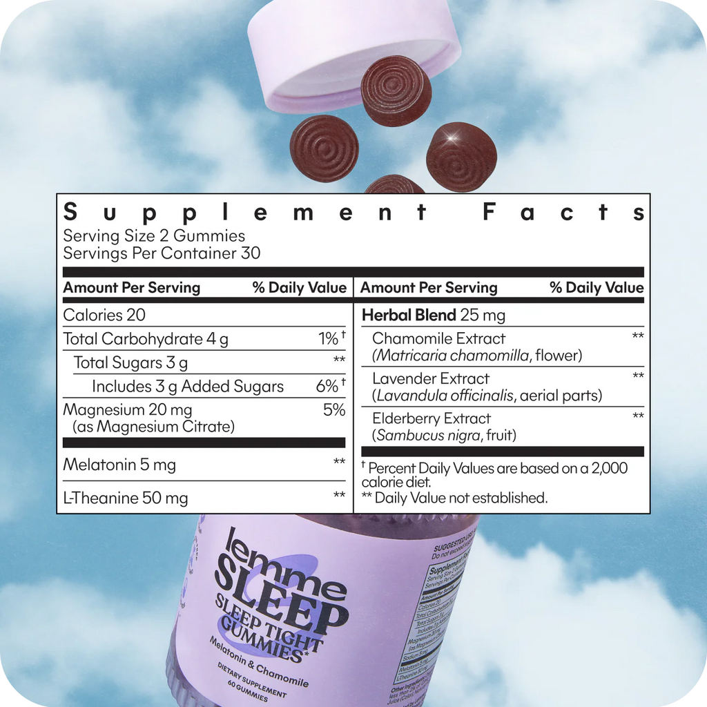 Gomitas para sueño reparador Sleep Gummies - Lemme