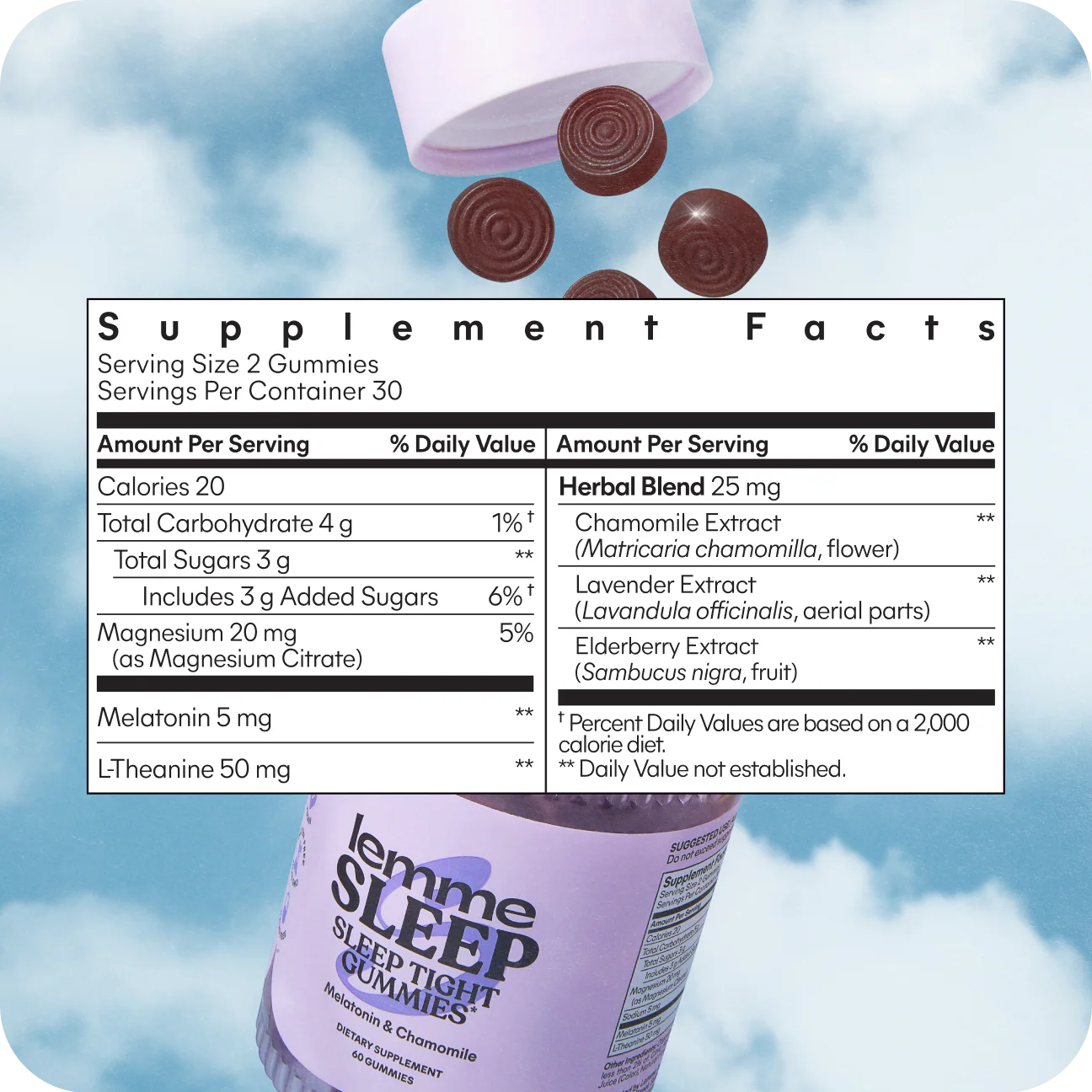 Gomitas para sueño reparador Sleep Gummies - Lemme