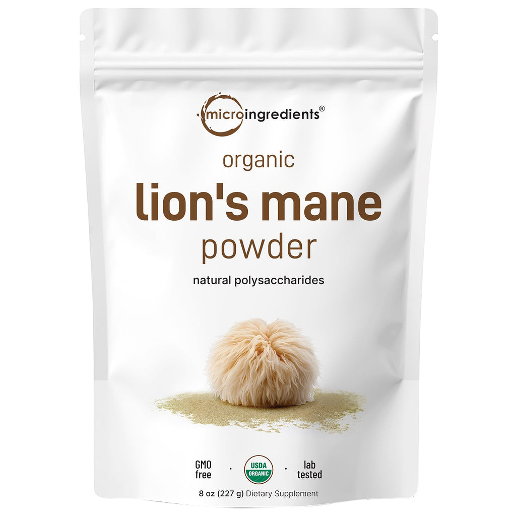 Polvo de Melena de León Orgánica - Micro Ingredients
