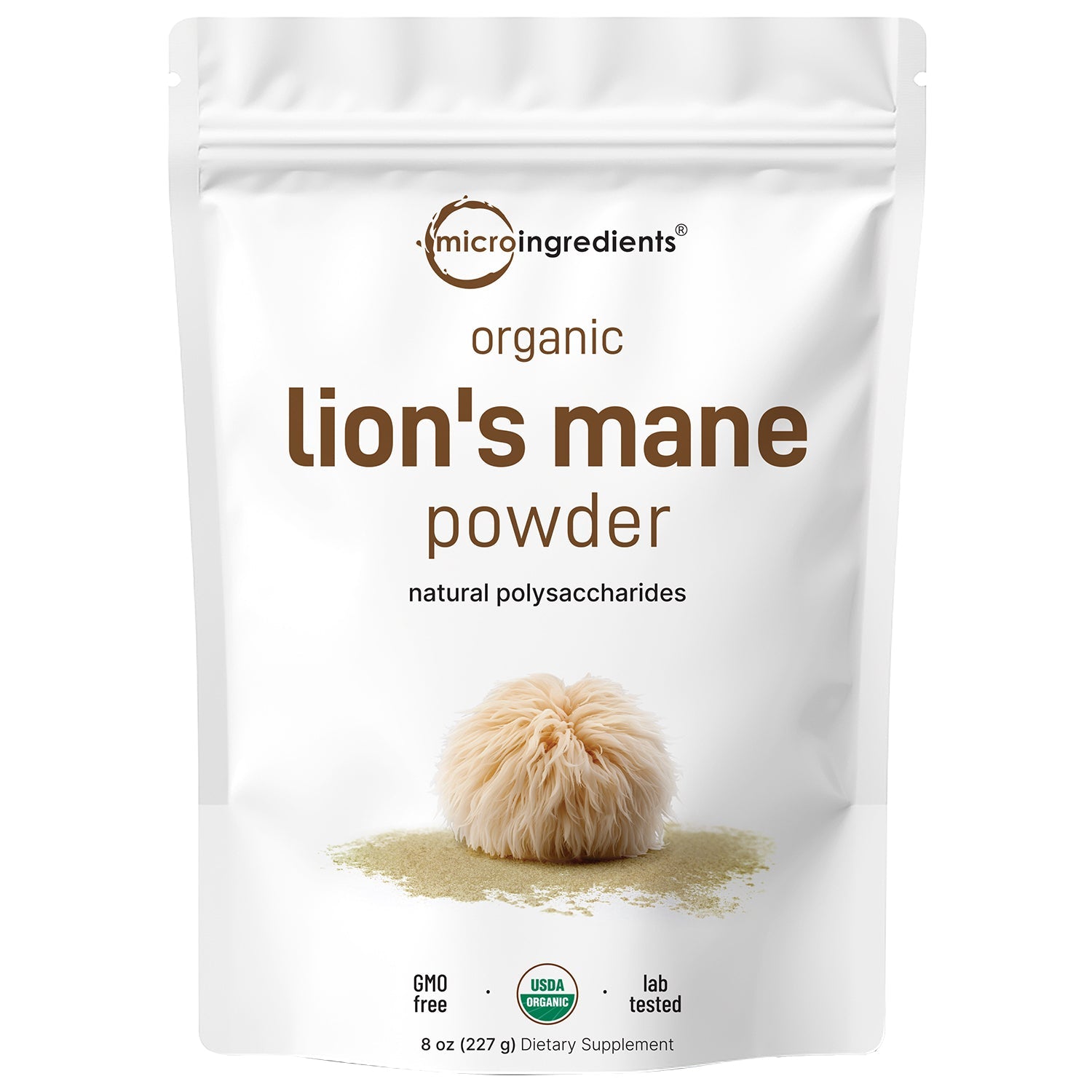 Polvo de Melena de León Orgánica - Micro Ingredients