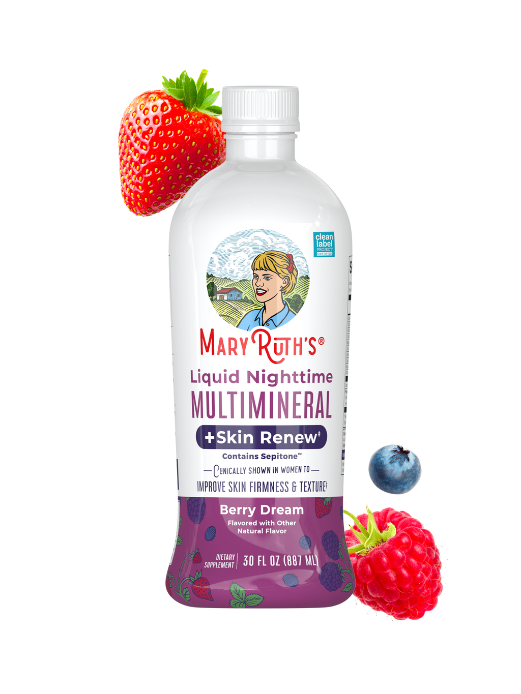 Multimineral Líquido Nocturno + Renovación de la Piel - MaryRuth Organics