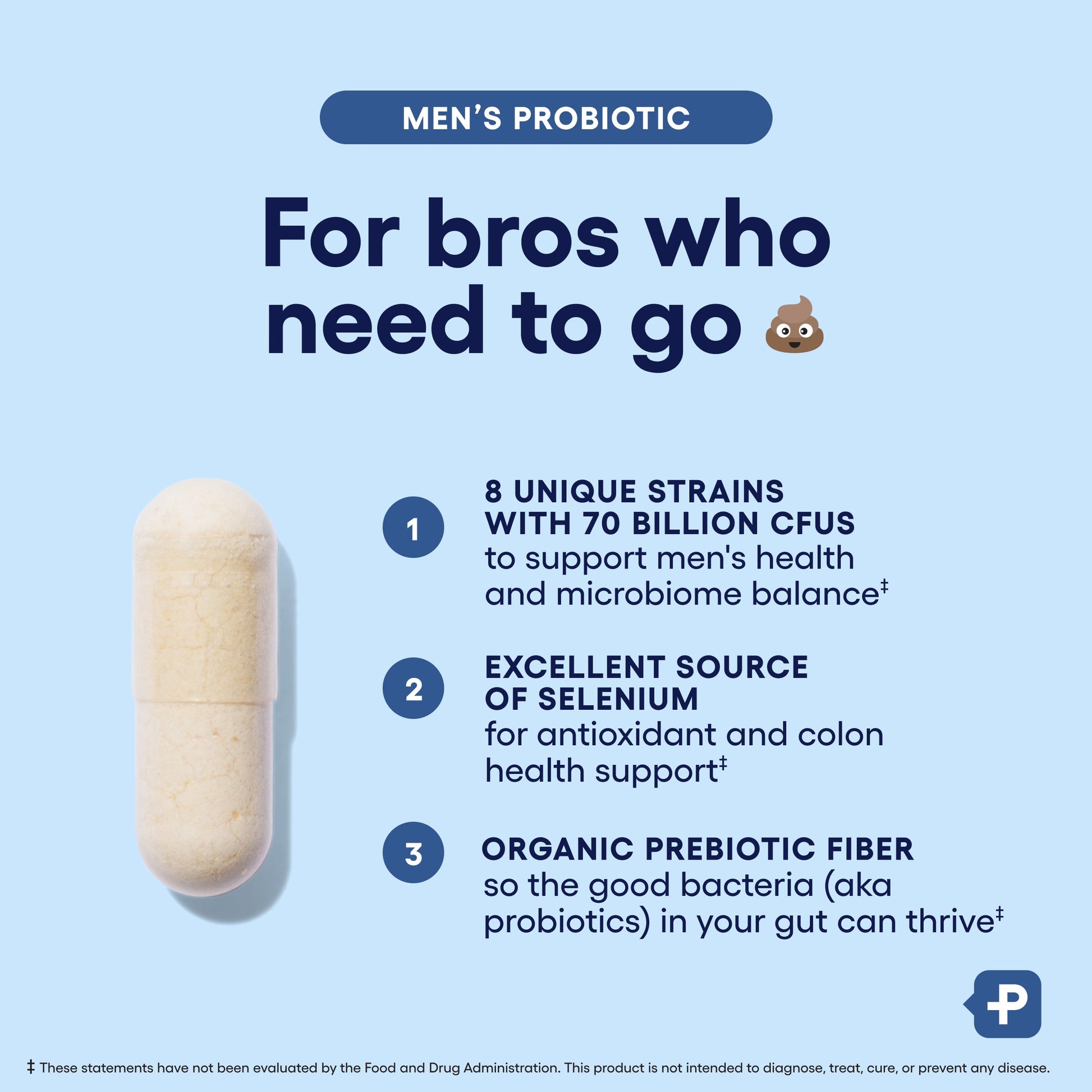 Probiótico para Hombre - Physician's Choice