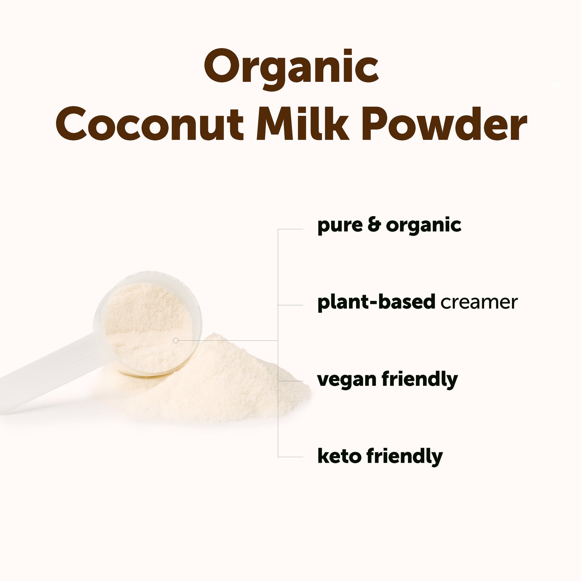 Polvo de Leche de Coco Orgánica - Micro Ingredients