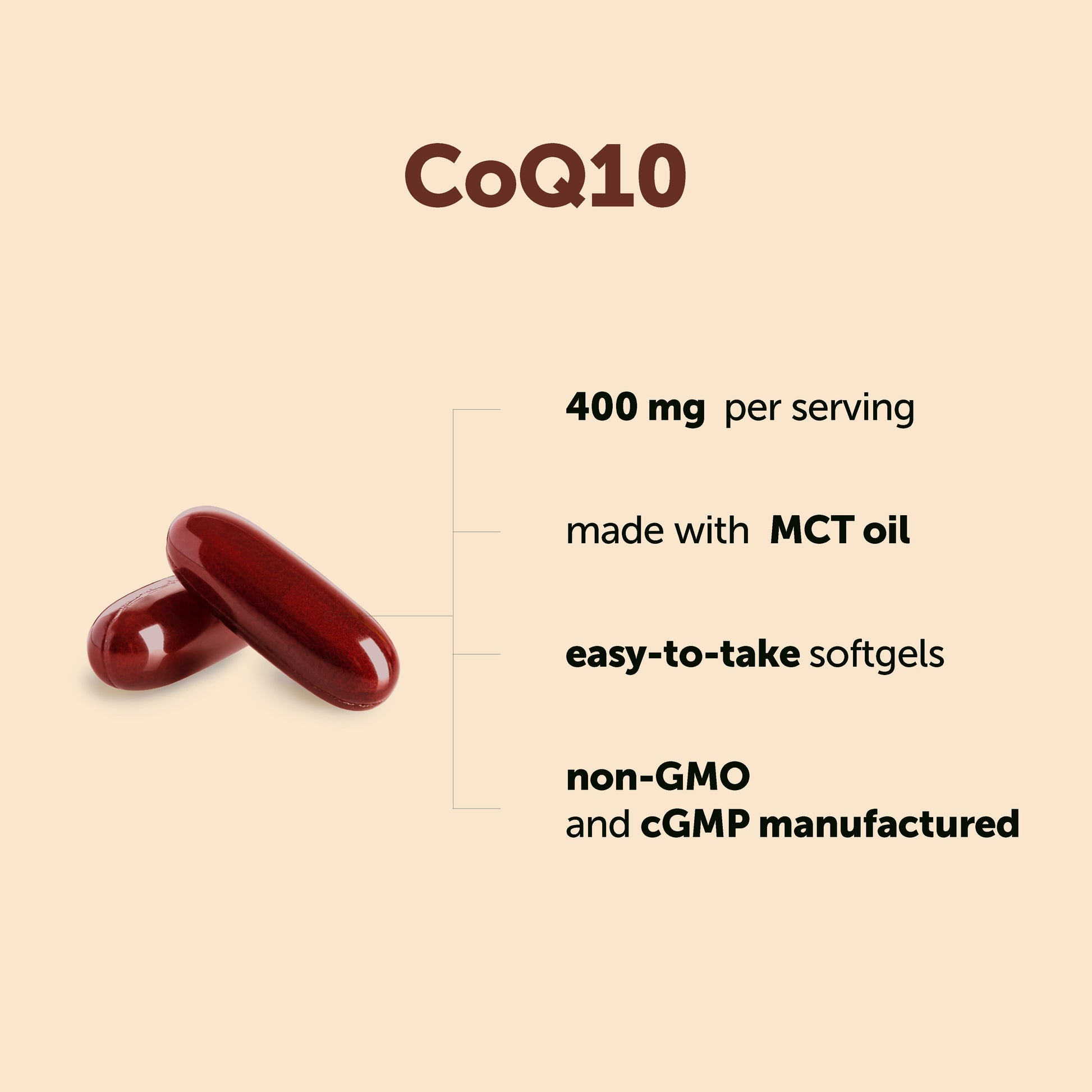 CoQ10 con Aceite MCT de Coco - Micro Ingredients