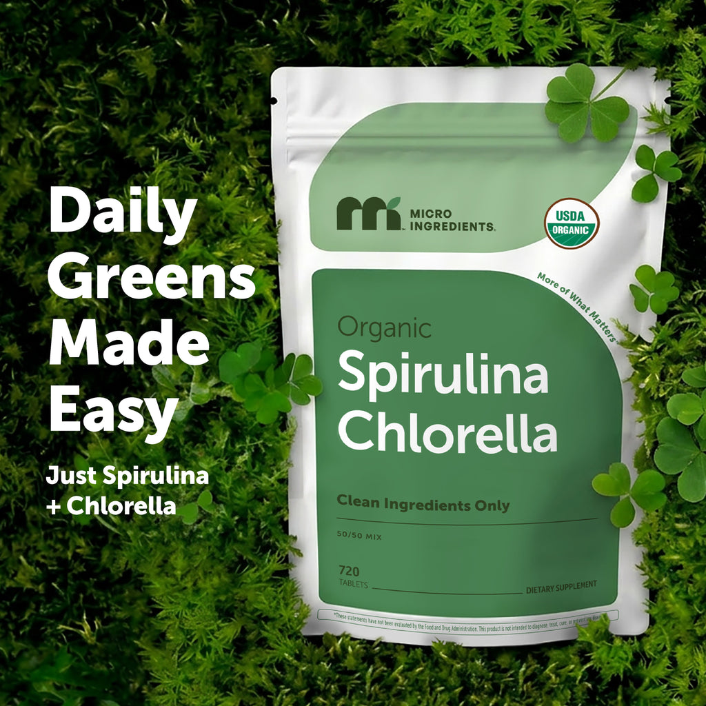Espirulina y Chlorella Orgánica - Micro Ingredients
