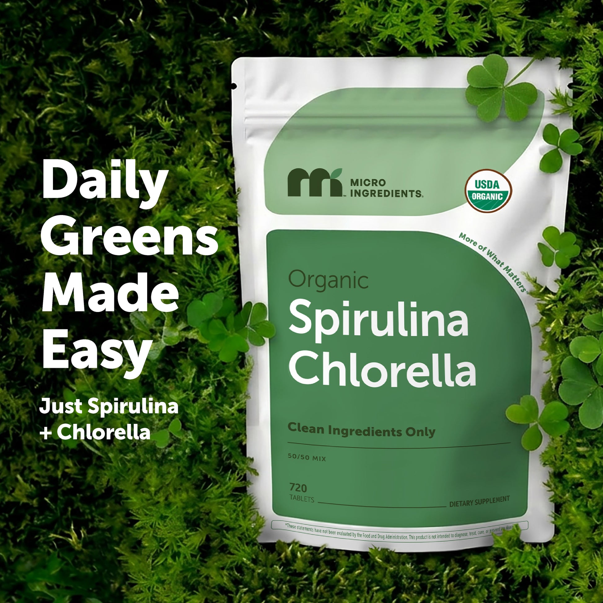 Espirulina y Chlorella Orgánica - Micro Ingredients