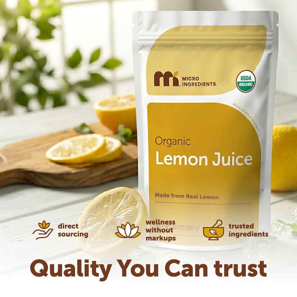 Polvo de Jugo de Limón Orgánico - Micro Ingredients