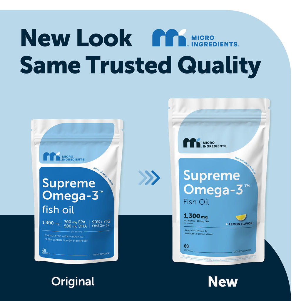 Aceite de Pescado Omega-3 Supremo - Micro Ingredients