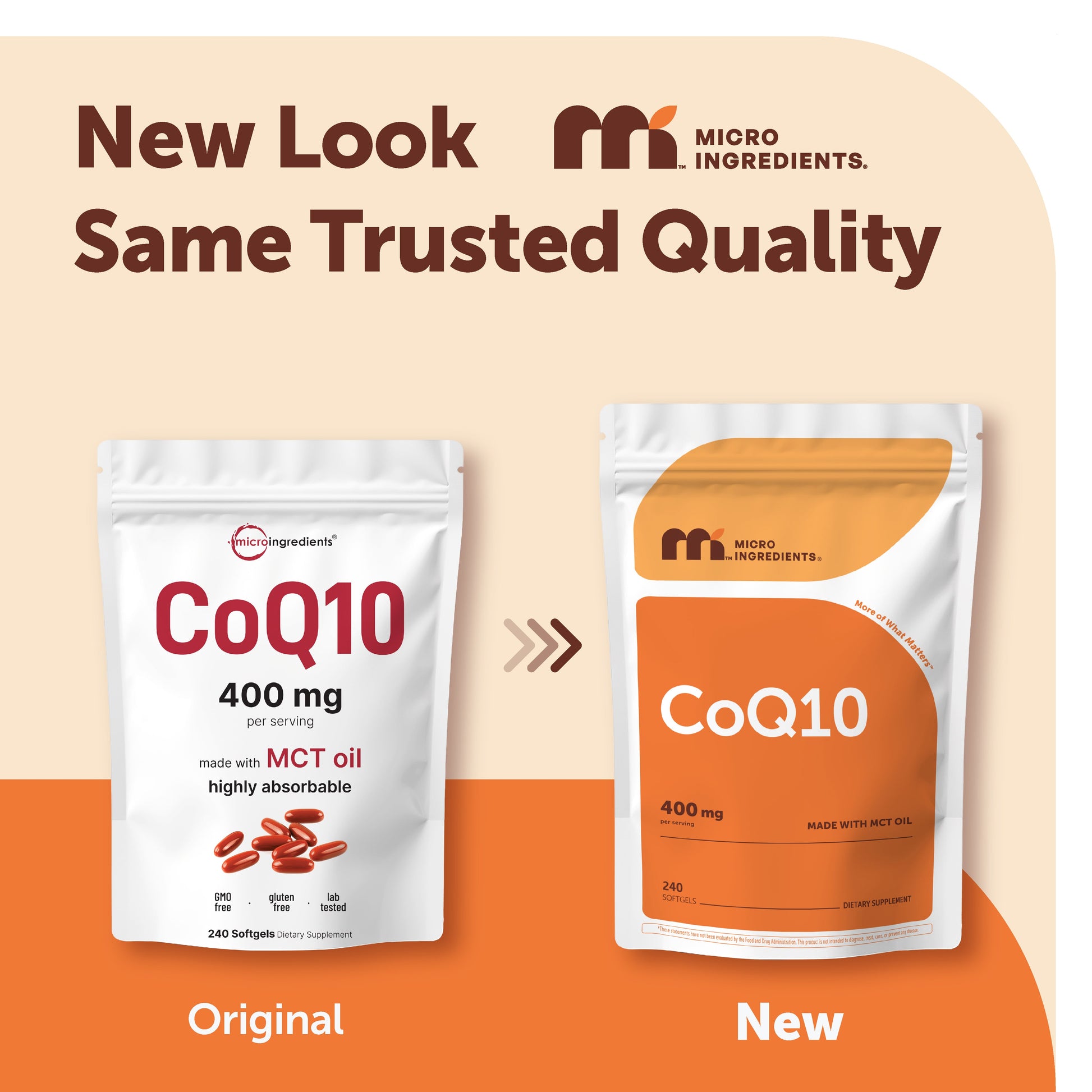 CoQ10 con Aceite MCT de Coco - Micro Ingredients