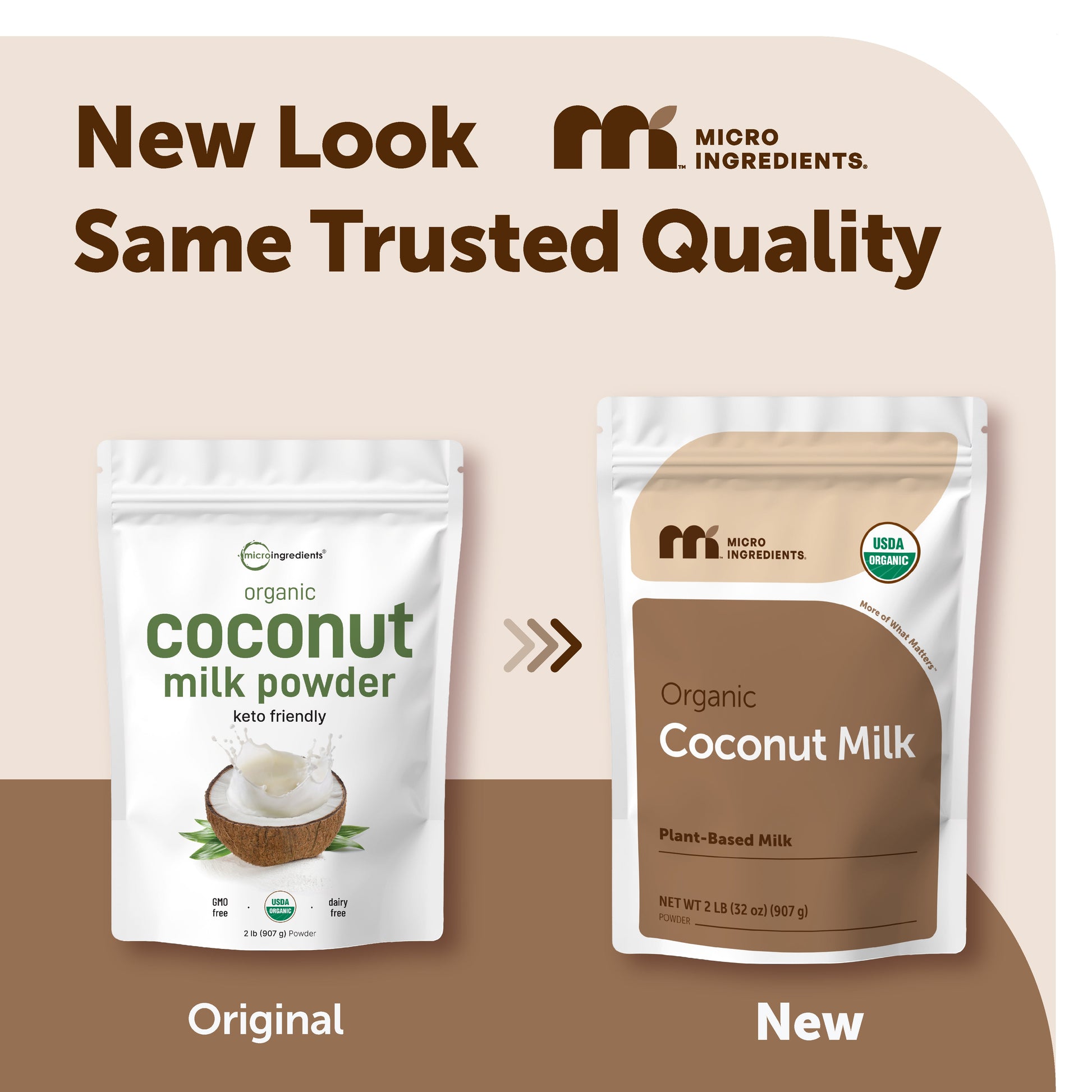 Polvo de Leche de Coco Orgánica - Micro Ingredients